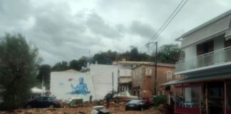 Καλαμάτα: Μεγάλες καταστροφές στις Κιτριές – Ξηλώθηκε ο παραλιακός δρόμος, χείμαρρος παρέσυρε αυτοκίνητα
