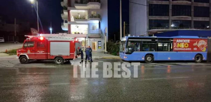 Πήραν φωτιά τα φρένα αστικού λεωφορείου των ΚΤΕΛ στην Πάτρα