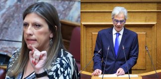 Άγρια σύγκρουση εκτός ορίων στη Βουλή με φραστικό επεισόδιο μεταξύ Κωνσταντοπούλου και βουλευτών ΝΔ – «Τα χέρια σας είναι βαμμένα με αίμα», «ντροπή»