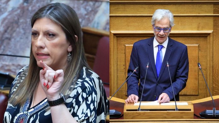Άγρια σύγκρουση εκτός ορίων στη Βουλή με φραστικό επεισόδιο μεταξύ Κωνσταντοπούλου και βουλευτών ΝΔ – «Τα χέρια σας είναι βαμμένα με αίμα», «ντροπή»