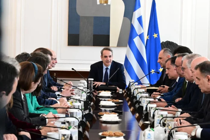 Από τον Τραμπ ως τα Τέμπη: Το δίλημμα «σταθερότητα ή αστάθεια» θέτει ο Κ.Μητσοτάκης