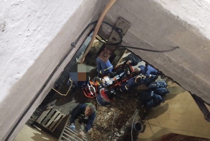 Εργατικό ατύχημα στη Θεσσαλονίκη: Άνδρας έπεσε από ύψος 6 μέτρων – Μεταφέρθηκε στο νοσοκομείο (φωτο)