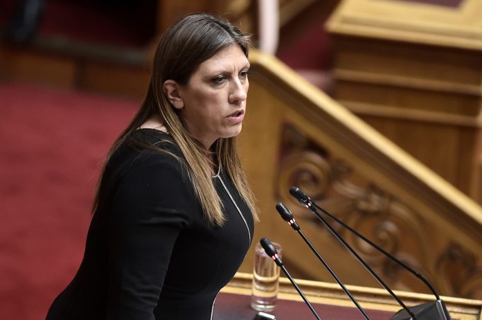 Ζωή Κωνσταντοπούλου στη Βουλή: «Γνωρίζετε ότι στα Ίμια καταρρίφθηκε το ελικόπτερο»