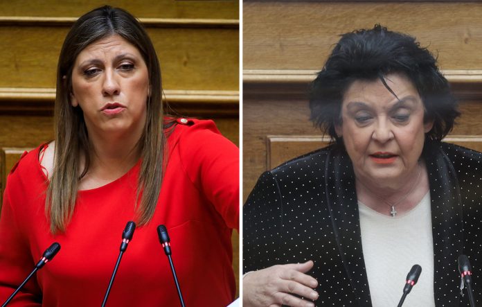 «Πυρά» Κωνσταντοπούλου κατά Κανέλλη: Έρχεται στη Βουλή από τη βίλα της κάθε έξι μήνες, είναι γνωστό πότε ξεκίνησε την καριέρα της