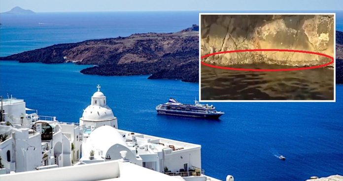 Kατέβηκε η στάθμη της θάλασσας – Εντείνεται η αγωνία για έκρηξη του ηφαιστείου Κολούμπο, σεισμό & τσουνάμι