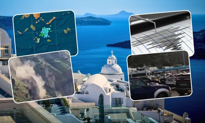 Μπαράζ σεισμών στις Κυκλάδες – Εγκατέλειψαν την Σαντορίνη 9.000 κάτοικοι