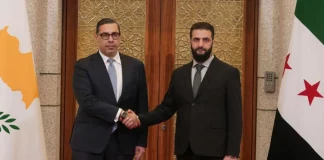 Κύπριος ΥΠΕΞ μετά την συνάντηση με τον Αχμέντ αλ Σαρά: Να συνδράμουμε σε μια θετική προοπτική για τη Συρία