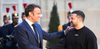 Τηλεφωνική επικοινωνία Μακρόν – Ζελένσκι μετά το επεισόδιο με τον Τραμπ