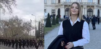 Συγκλόνισαν οι σπουδαστές της σχολής ΣΣΑΣ στην παρέλαση – Φώναξαν συνθήματα για την Κλαούντια που σκοτώθηκε στα Τέμπη (Video)