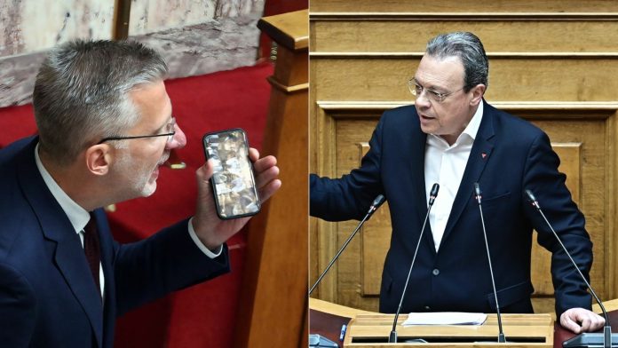 Άγρια κόντρα στη Βουλή για το e-mail Τριαντόπουλου – Η κυβέρνηση επιβεβαιώνει την ύπαρξή του, διαψεύδει ότι αποδεικνύει εμπλοκή Γεραπετρίτη στο μπάζωμα – Live (photos/videos)