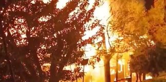 Λεωφορείο «τυλίχθηκε» στις φλόγες επί της Λιοσίων στα Κάτω Πατήσια – (VIDEO)