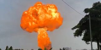 Πύρινο «μανιτάρι» στην Μαλαισία – Εκρήξεις σε αποθήκες καυσίμων! – (VIDEO)