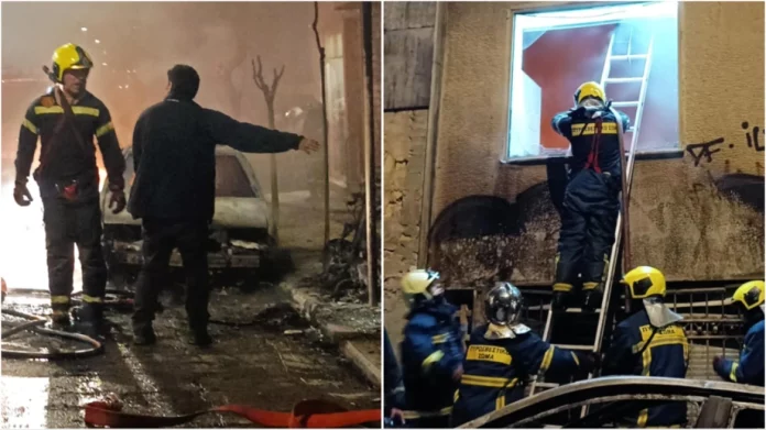 Επεισόδια στα Εξάρχεια, στις φλόγες σταθμευμένα οχήματα – Δείτε βίντεο και φωτογραφίες