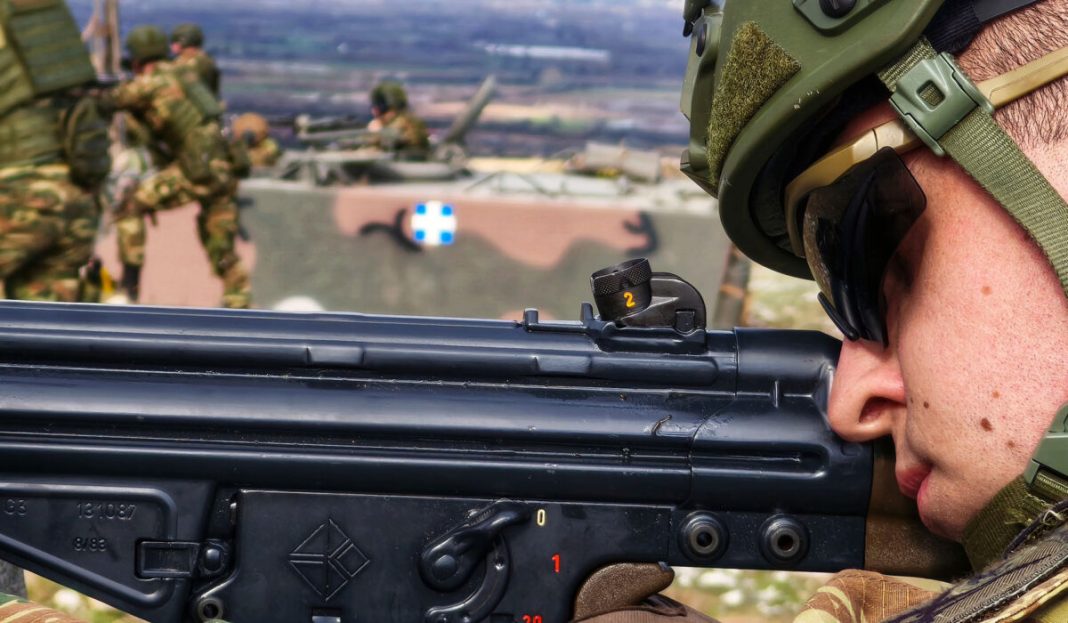 ΒΟΛΕΣ ΠΕΖΙΚΟΥ ΒΑΣΙΚΟΥ ΤΜΗΜΑΤΟΣ ΣΠΖ ΑΝΘΥΠΟΛΟΧΑΓΩΝ - Μ. ΛΟΧΙΩΝ ΤΑΞΗΣ 2024 (ΓΡΑΦΕΙΟ ΤΥΠΟΥ ΓΕΝΙΚΟΥ ΕΠΙΤΕΛΕΙΟΥ ΣΤΡΑΤΟΥ/EUROKINISSI)