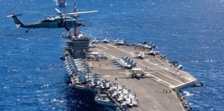 Οι ΗΠΑ αναπτύσσουν δεύτερο αεροπλανοφόρο στη Μέση Ανατολή