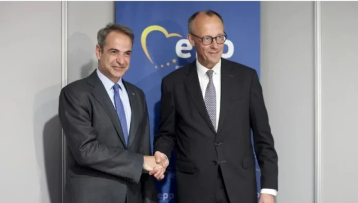 Μητσοτάκης – Μερτς: «Κατανόηση» για τα Eurofighter στην Τουρκία