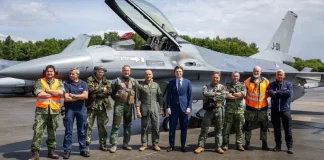 Η Ολλανδία στέλνει στην Ουκρανία την τελευταία παρτίδα μαχητικών αεροσκαφών F-16