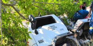 Στυλίδα: Τούμπαρε καλαθοφόρο του Δήμου με εργαζόμενο που άλλαζε λάμπες