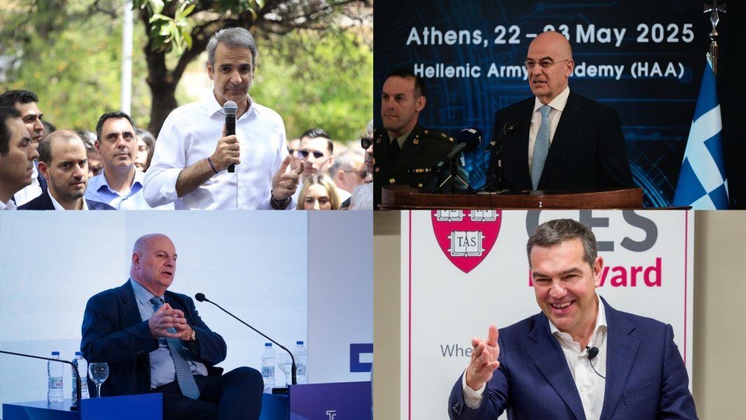 mitsotakis-dendias-tsiaras-tsipras