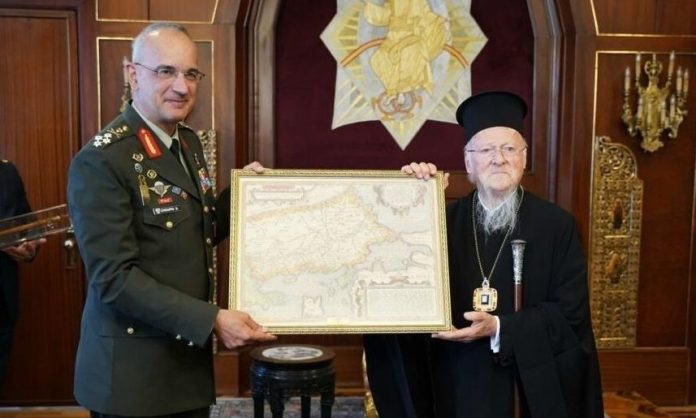 Σκληρή γλώσσα για τον χάρτη – δώρο στον Βαρθολομαίο: «Αγγίζει τα όρια της φαιδρότητας»