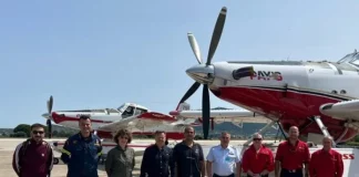 Ρόδος: «Ασπίδα» από αέρα για τα Δωδεκάνησα – Έφτασαν τα τρία πυροσβεστικά Air Traktor