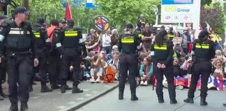 Ολλανδία: Τουλάχιστον 200 συλλήψεις σε διαδήλωση εναντίον της συνόδου του NATO στη Χάγη