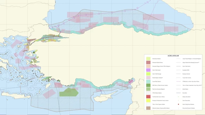 Ζητάνε και τα… ρέστα οι Τούρκοι για τον χάρτη-πρόκληση: «Αδικαιολόγητη και περιττή προσπάθεια δημιουργίας έντασης» από την Ελλάδα