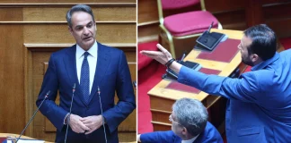 Ένταση ανάμεσα σε Μητσοτάκη και Παππά: «Σιγά τα αίματα – Δεν θα μας δείρετε κιόλας»