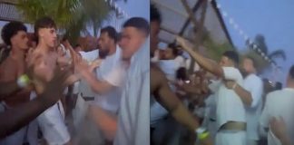 Ζάκυνθος: Σκηνές χάους σε beach club – Άγρια συμπλοκή τουριστών στο περιβόητο “White Party” (video)