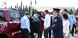 Μητσοτάκης: 164 νέα οχήματα στον στόλο της Πυροσβεστικής