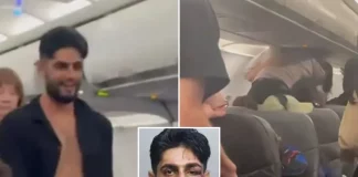 «Χάος» στον αέρα: Άγρια σύγκρουση επιβατών πάνω από το Νιου Τζέρσεϊ – Δείτε βίντεο