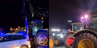 Πού είναι το νερό; «Εμπαιγμός» – Συμβολικός αποκλεισμός του Τελωνείου Κήπων από αγρότες του Έβρου