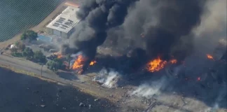 Επτά αγνοούμενοι έπειτα από σειρά εκρήξεων σε αποθήκη πυροτεχνημάτων στην Καλιφόρνια – Δείτε βίντεο