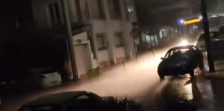 Mία λίγο… έντονη βροχόπτωση και αμέσως πλημμύρισε η δυτική Θεσσαλονίκη