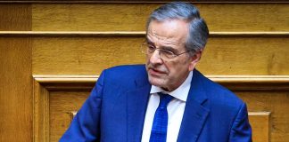 Ο Σαμαράς συνεχίζει την… πλαγιοκόπηση στη ΝΔ – Συναντήθηκε με τον ηγούμενο της Μονής Σινά