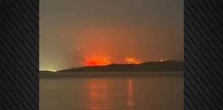 Ένας νεκρός από τις φωτιές στην Αλβανία, ορατές στην Κέρκυρα οι φλόγες – Δείτε φωτογραφία