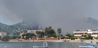 Οριοθετήθηκε η φωτιά στη Μαούνη Ευβοίας – Δείτε βίντεο