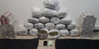 Θεσσαλονίκη: Συνελήφθη 31χρονος Αλβανός με 22 κιλά κάνναβης και 800 λαθραία πακέτα τσιγάρων