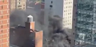 Έκρηξη στο Μανχάταν: Μαύρος καπνός σκέπασε τον ουρανό της Νέας Υόρκης, δείτε βίντεο