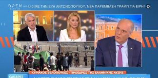 Βελόπουλος στο OPEN: Παρουσίασε το πόθεν έσχες του πρωθυπουργού – (VIDEO)