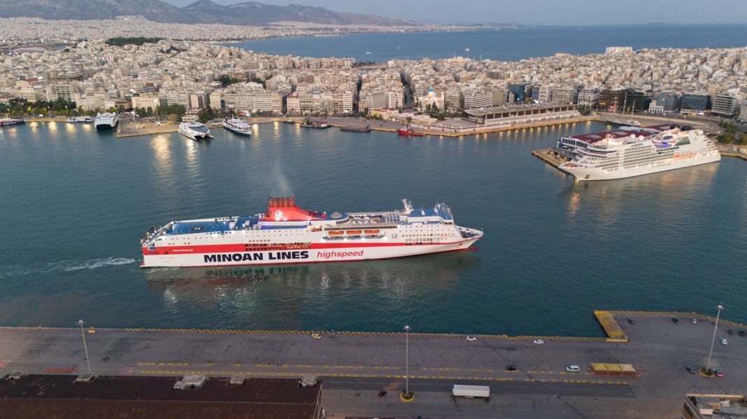 ÄÑÏÌÏËÏÃÉÁ ÐËÏÉÙÍ ÓÔÏ ËÉÌÁÍÉ ÔÏÕ ÐÅÉÑÁÉÁ <br><br> MINOAN LINES ÖÁÉÓÔÏÓ ÐÁËÁÓ