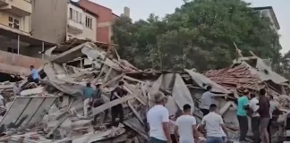Σεισμός 6,1 Ρίχτερ στην Τουρκία – Κατέρρευσαν κτήρια στην Μπαλικεσίρ (video)