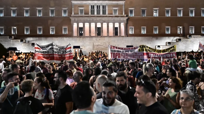 Ολοκληρώθηκε αργά το βράδυ, το συλλαλητήριο για το 13ωρο!