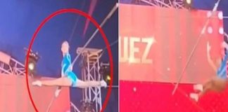 Κολομβία: Ακροβάτισσα κάνει σπαγγάτο σε δοκό και πέφτει από ύψος 9 μέτρων