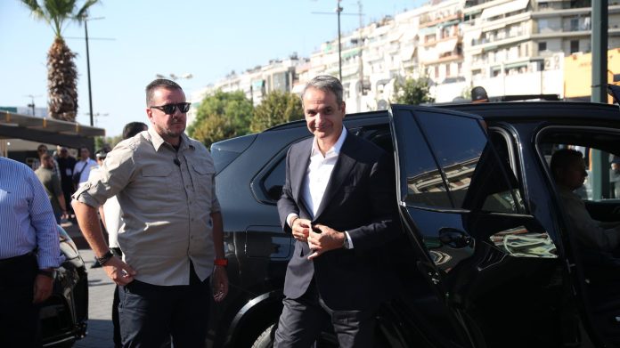 Η άφιξη του πρωθυπουργού στη 89η ΔΕΘ (Videos/Photos)
