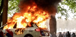 Βίαια επεισόδια στην Ολλανδία σε διαδήλωση κατά της μετανάστευσης