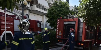Θεσσαλονίκη: Συναγερμός για φωτιά σε δύο διαμερίσματα μέσα σε λίγη ώρα – Δύο άτομα στο νοσοκομείο