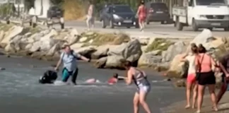 Σκιάθος: Τουρμπίνες αεροπλάνου εκτόξευσαν τις βαλίτσες τουριστών στη θάλασσα – (VIDEO)