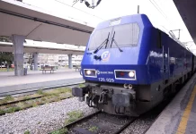 Αναστέλλονται δρομολόγια τρένων στη γραμμή Θεσσαλονίκη – Σέρρες – Θεσσαλονίκη λόγω διέλευσης εμπορευματικών αμαξοστοιχιών