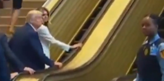 Η εκπρόσωπος του Λευκού Οίκου ζητά απολύσεις για τη βλάβη στις κυλιόμενες σκάλες του ΟΗΕ την ώρα της άφιξης Τραμπ